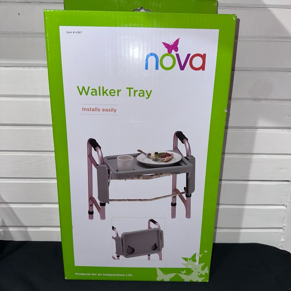 Nova Walker Tray, Grey, 14"x9.75" NEW - Picture 11 of 11